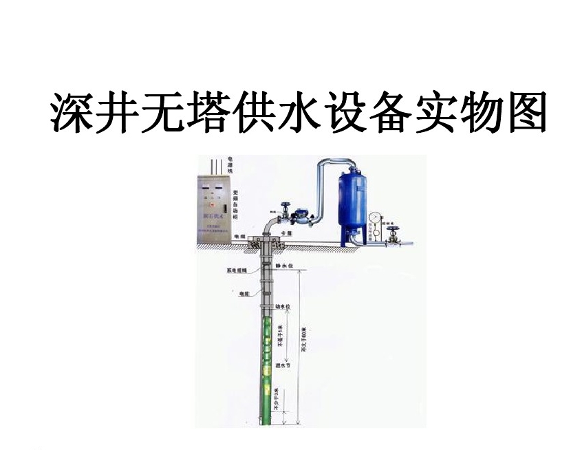 唐山高新区井泵无塔式供水设备